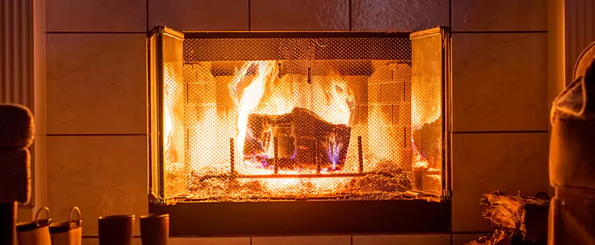 Mendota Hearth Landscape Fireplace Installation in Buffalo, Minnesota