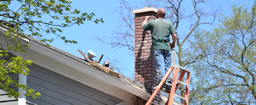 Vinyl and PVC Chimney Flashing Installation in Buffalo, MN