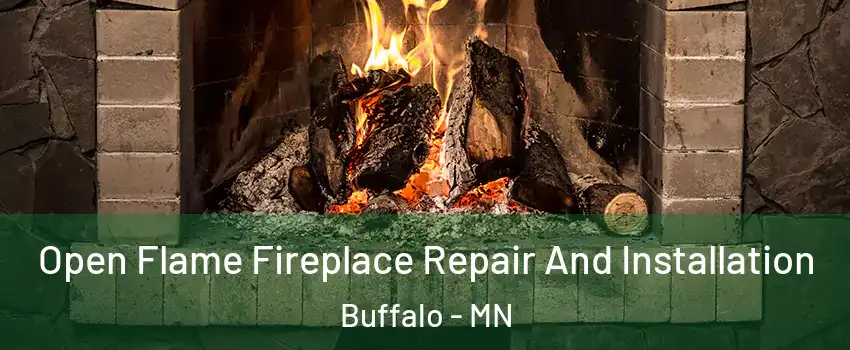  Open Flame Fireplace Repair And Installation Buffalo - MN
